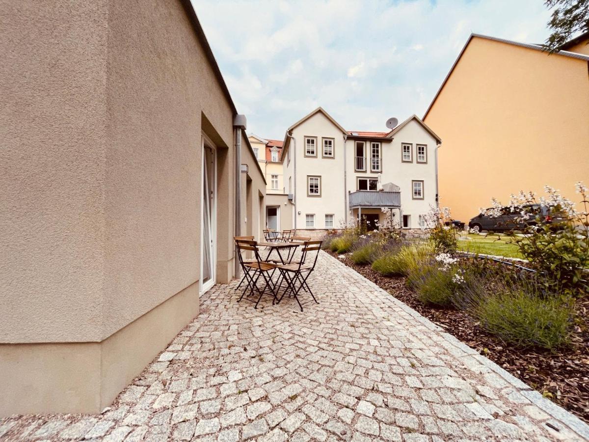 Ferienwohnungen Mey Haus Zum Rosenstock Erfurt Exterior foto