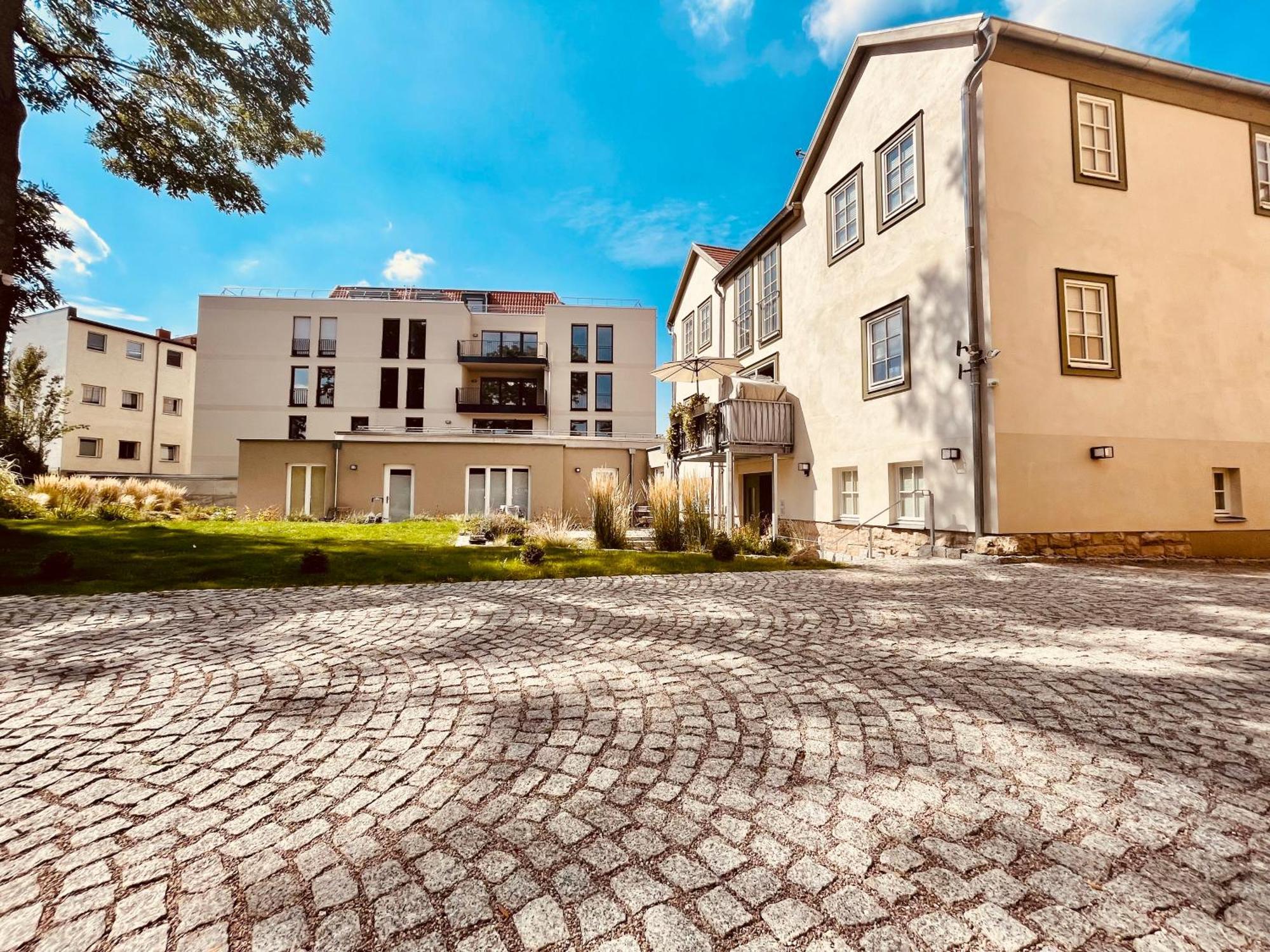 Ferienwohnungen Mey Haus Zum Rosenstock Erfurt Exterior foto